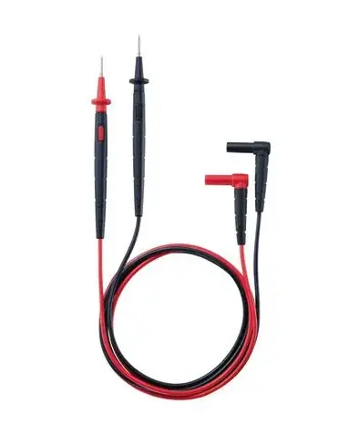 Produktfoto 1 von Testo Messleitungssatz 10A Stecker / Stecker, Rot, Schwarz 1225 mm, 1 kV