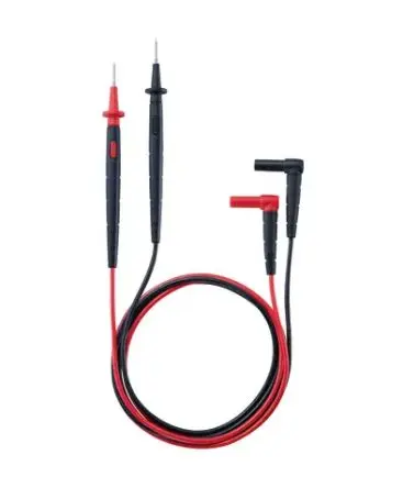 Produktfoto 1 von Testo Messleitungssatz 10A Stecker / Stecker, Rot, Schwarz 1225 mm, 1kV