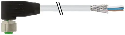 Produktfoto 1 von Murrelektronik Limited 7000, 4-polig Sensor-Betätigungselementkabel, Rechtwinklig Buchse / Freies Kabelende, Länge 10 m