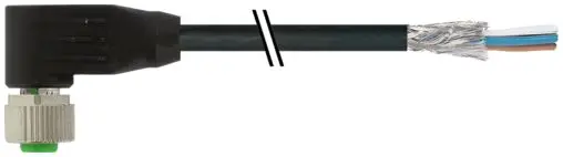 Produktfoto 1 von Murrelektronik Limited 7000, 5-polig Sensor-Betätigungselementkabel, Rechtwinklig Buchse / Freies Kabelende, Länge 10 m