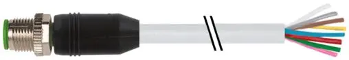 Produktfoto 1 von Murrelektronik Limited 7000, 8-polig Sensor-Betätigungselementkabel, Gerade Stecker / Freies Kabelende, Länge 5 m