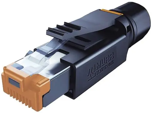Produktfoto 1 von Murrelektronik Limited 7000 Stecker RJ45-Steckverbinder, 1-Port 1-polig Abgeschirmt Kabel Gerade