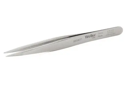 Produktfoto 1 von Weller Edelstahl Pinzette, 4.7Zoll, Spitze Gerade Antimagnetisch