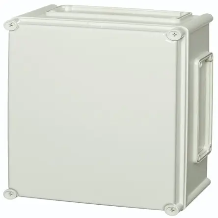 Produktfoto 1 von Fibox EKPL; Universalgehäuse; Polycarbonat; Grau Geflanscht; IK08 IP66, IP40 Breite 280 mm Höhe 380 mm Länge 230 mm