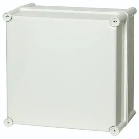 Produktfoto 1 von Fibox PC; Universalgehäuse; Polycarbonat; Grau; IK08 IP65 Breite 280 mm Höhe 280 mm Länge 180 mm