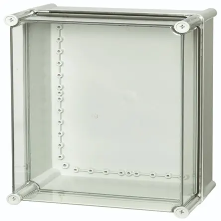 Produktfoto 1 von Fibox PC; Universalgehäuse; Polycarbonat; Grau; IK08 IP65 Breite 280 mm Höhe 380 mm Länge 180 mm