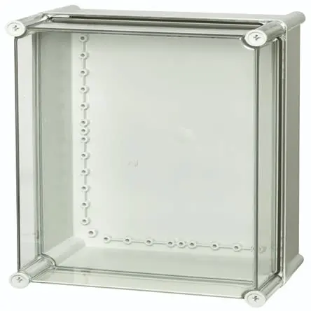 Produktfoto 1 von Fibox PC; Universalgehäuse; Polycarbonat; Grau; IK08 IP65 Breite 280 mm Höhe 380 mm Länge 180 mm