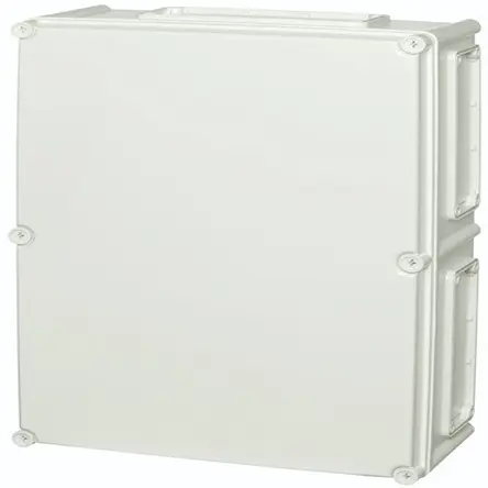 Produktfoto 1 von Fibox EKUN; Universalgehäuse; Polycarbonat; Grau Geflanscht; IK08 IP40, IP66 Breite 380 mm Höhe 560 mm Länge 180 mm