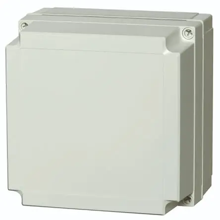 Produktfoto 1 von Fibox PC; Universalgehäuse; Polycarbonat; Grau; IK08 IP67, IP66 Breite 180 mm Höhe 180 mm Länge 150 mm