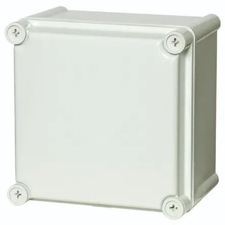Produktfoto 1 von Fibox PC; Universalgehäuse; Polycarbonat; Grau; IK08 IP65 Breite 190 mm Höhe 190 mm Länge 180 mm