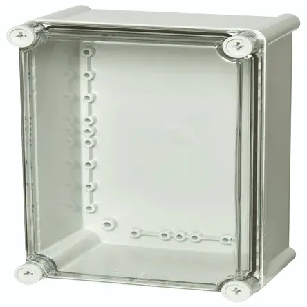 Produktfoto 1 von Fibox PC; Universalgehäuse; Polycarbonat; Grau; IK08 IP65 Breite 190 mm Höhe 280 mm Länge 180 mm