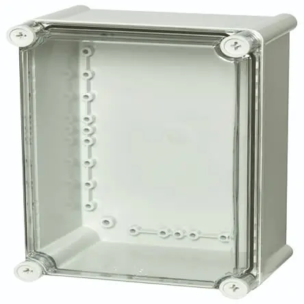 Produktfoto 1 von Fibox PC; Universalgehäuse; Polycarbonat; Grau; IK08 IP65 Breite 190 mm Höhe 280 mm Länge 180 mm