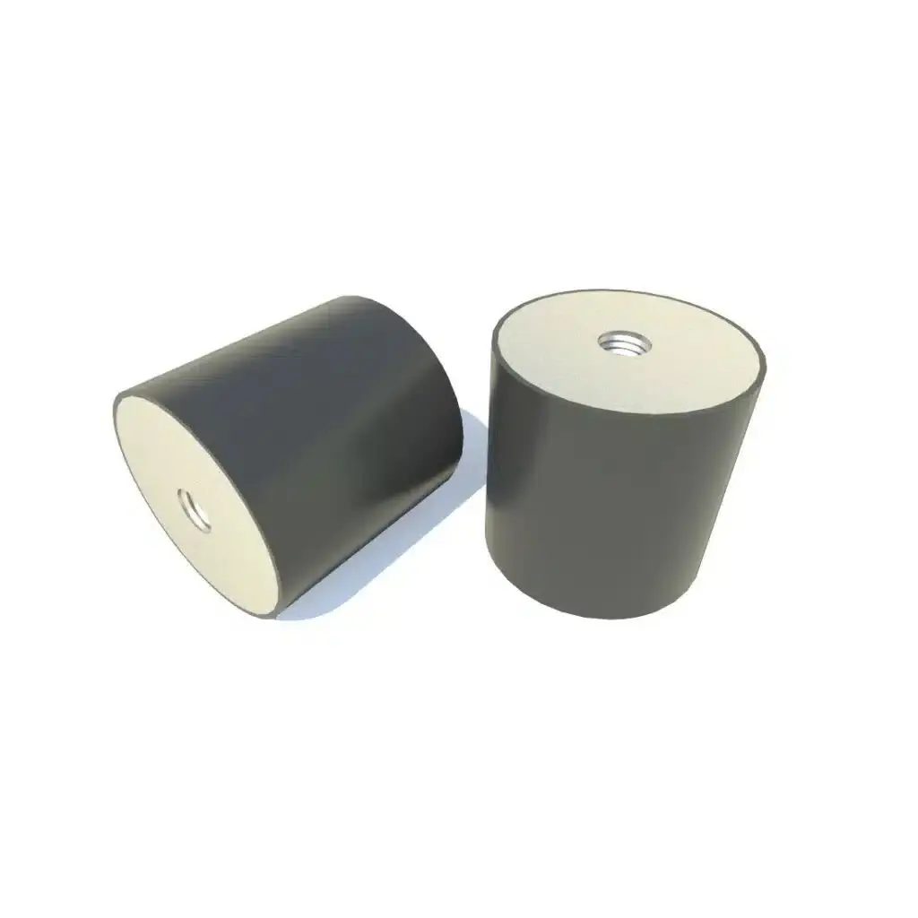 Produktfoto 1 von FIBET Vibrationsdämpfer, Innen-/Innengewinde Puffer Bohrung M4mm M4, Ø 16mm