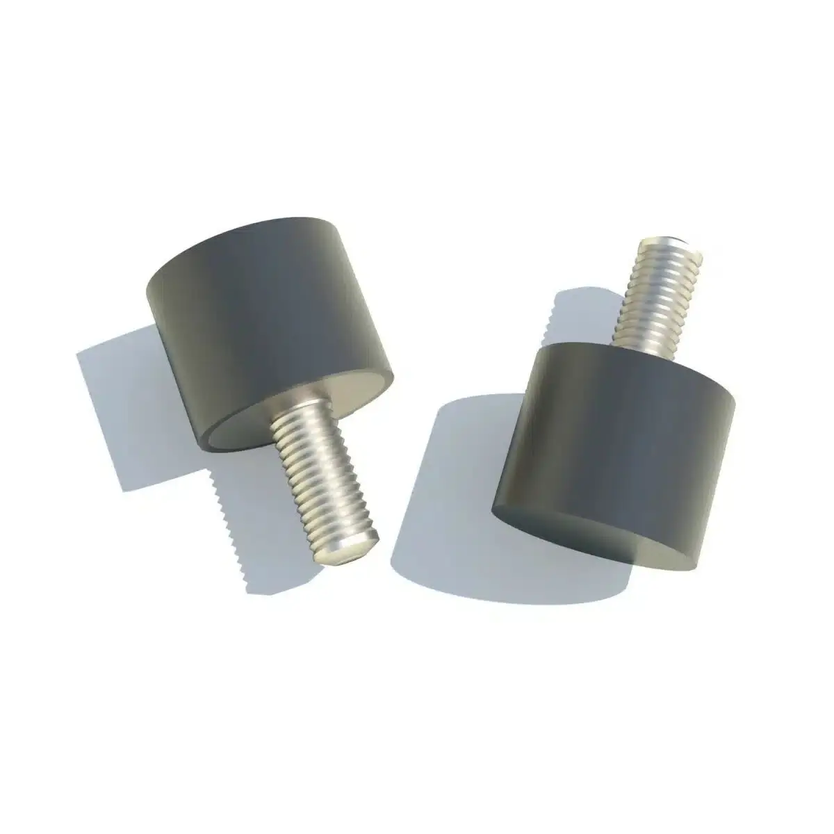 Produktfoto 1 von FIBET Vibrationsdämpfer, Außengewinde-Puffer M4, Ø 16mm