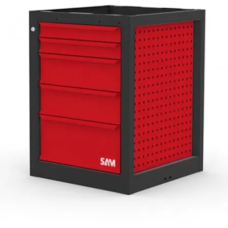 Produktfoto 1 von SAM ETAB-MB5T Schubladen-Werkbank Werkbank L. 660 mm B. 630mm H. 845 mm