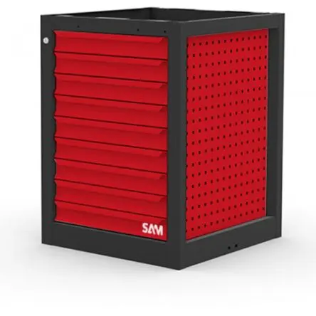 Produktfoto 1 von SAM ETAB-MB9T Schubladen-Werkbank Werkbank L. 660 mm B. 630mm H. 845 mm