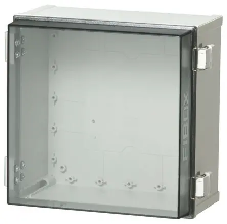 Produktfoto 1 von Fibox CAB Polycarbonat Wandanschlusskasten Hellgrau IP65 Transparente Tür, HxBxT 300 mm, 300 mm x 180 mm