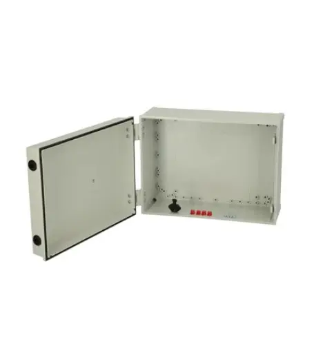 Fibox CAB Polycarbonat Wandanschlusskasten Hellgrau IP65, HxBxT 400 mm, 300 mm x 180 mm