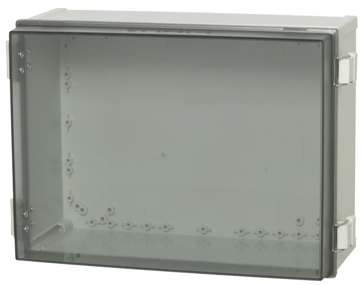 Produktfoto 1 von Fibox CAB Polycarbonat Wandanschlusskasten Hellgrau IP65 Transparente Tür, HxBxT 300 mm, 400 mm x 180 mm