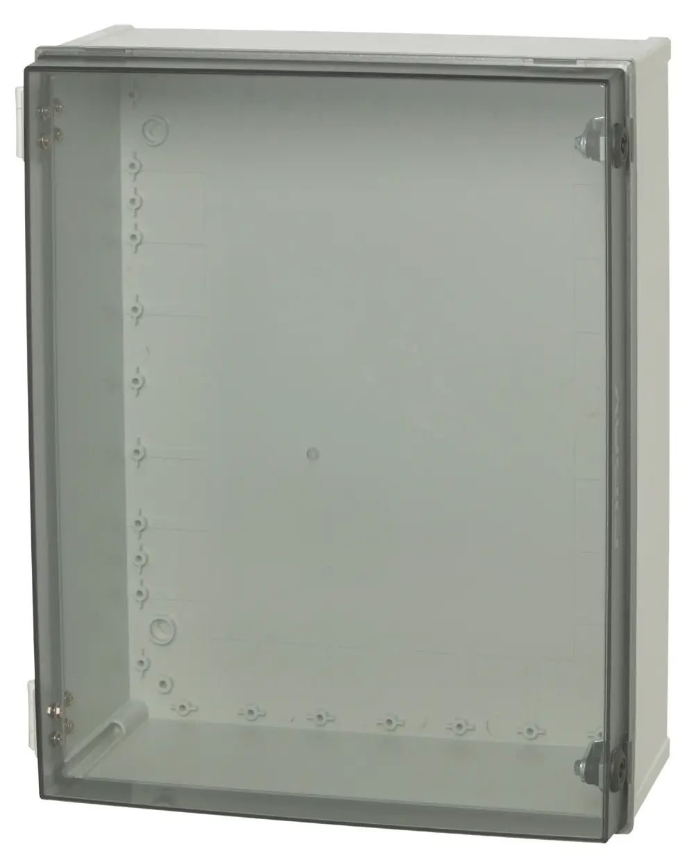Produktfoto 1 von Fibox CAB Polycarbonat Wandanschlusskasten Hellgrau IP65 Transparente Tür, HxBxT 500 mm, 400 mm x 200 mm