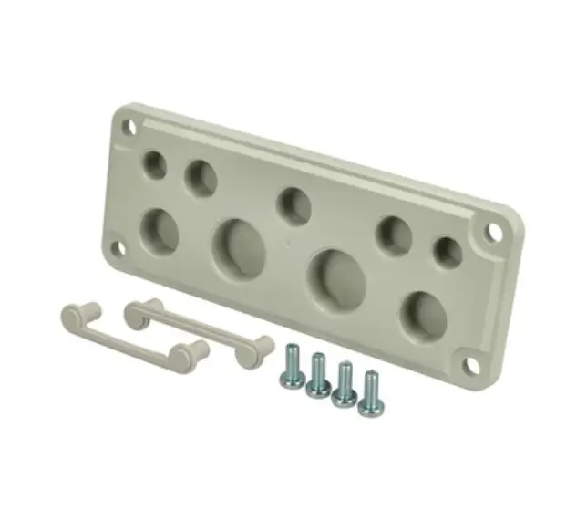 Produktfoto 1 von Fibox Struktursystem-Kabelmanagement, Kabelmanagementsystem, Polycarbonat 62 mm, L. 216 mm 193 mm