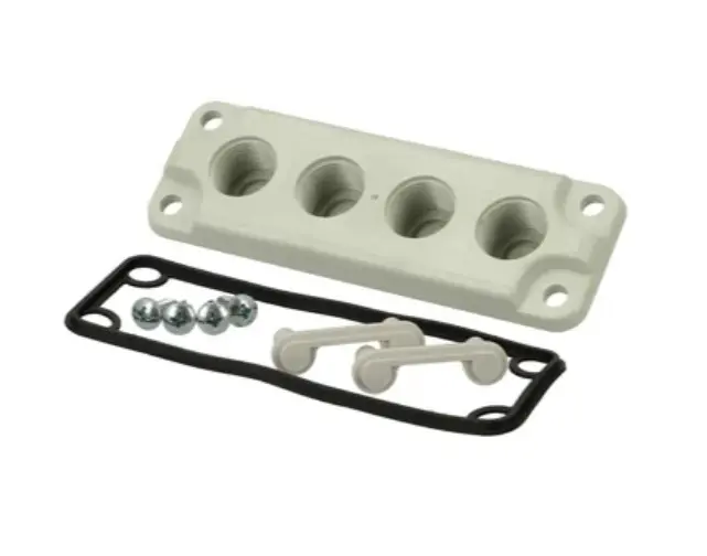 Produktfoto 1 von Fibox Struktursystem-Kabelmanagement, Kabelmanagementsystem, Polycarbonat 30 mm, L. 137.5 mm 120 mm