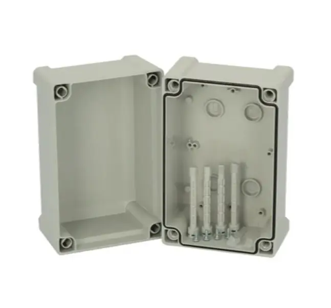 Produktfoto 1 von Fibox TA; Gehäuse; ABS; Grau; IK07 IP65 Breite 122 mm Höhe 187 mm Länge 134 mm