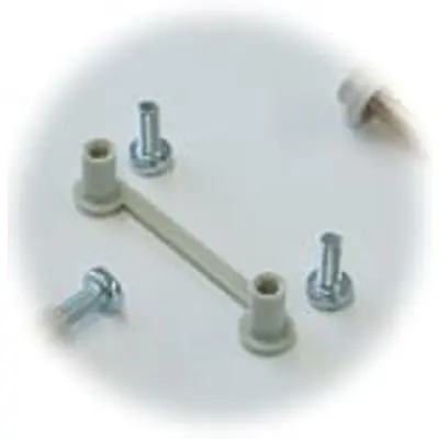 Produktfoto 1 von Fibox Struktursystem-Kabelmanagement, Kabelmanagementsystem, Polycarbonat, L. 91 mm