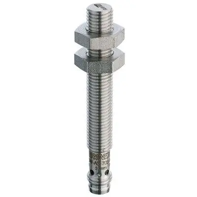 Produktfoto 1 von Contrinex 120253 M8 Induktiver Näherungssensor, Gewinderohr NPN 3 mm, IP68, IP69K