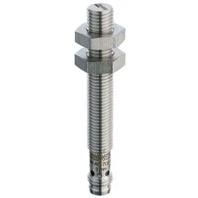 Produktfoto 1 von Contrinex 120253 M8 Induktiver Näherungssensor, Gewinderohr PnP 3 mm, IP68, IP69K