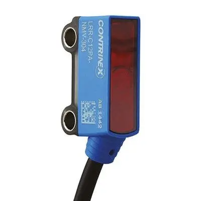 Produktfoto 1 von Contrinex 120254 Kubisch Optischer Sensor, Reflektierend, PnP Ausgang, M8-Steckverbinder
