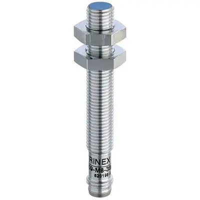 Produktfoto 1 von Contrinex 120253 M8 Induktiver Näherungssensor, Gewinderohr Analog 4 mm, IP67