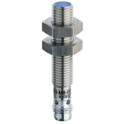 Produktfoto 1 von Contrinex 120253 M8 Induktiver Näherungssensor, Gewinderohr PnP 2 mm, IP67