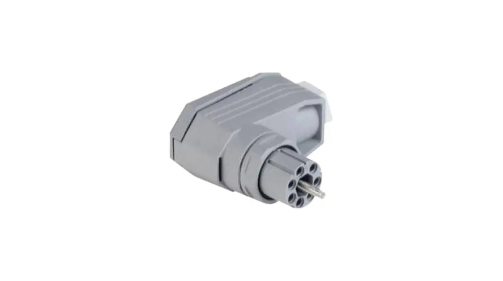 Produktfoto 1 von Hirschmann N6R FF Industrie-Rundsteckverbinder Buchse 7-polig Buchse 10A Kabel IP65