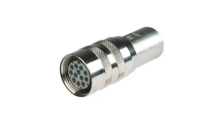 Produktfoto 1 von Hirschmann N11R EF S M26 Industrie-Rundsteckverbinder Buchse 12-polig Buchse 5A Kabel IP65