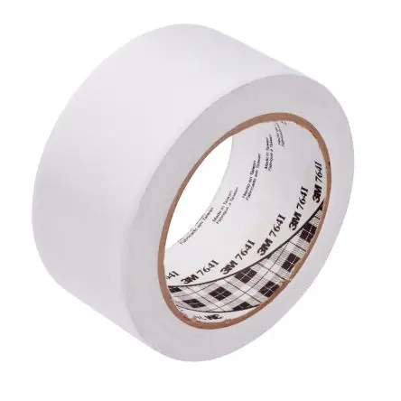 Produktfoto 1 von 3M 764 PVC 3M Allzweck-Vinylklebeband 764 Weiß Typ Trassierband, Stärke 0.125 mm, 2Zoll x 1296 Zoll