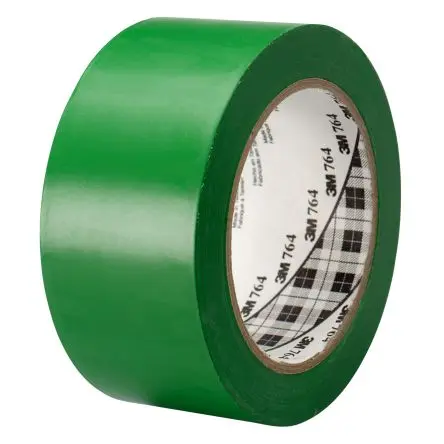 Produktfoto 1 von 3M 764 PVC Vinylband Grün Typ Bodenmakierung, Stärke 0.125 mm, 2Zoll x 33 m