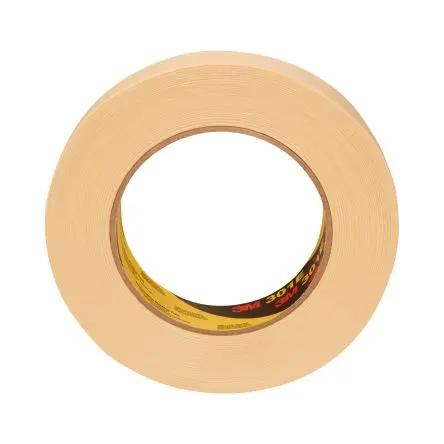 Produktfoto 1 von 3M 301E Krepppapier Abdeckband Beige, Stärke 0.15 mm Gummi-Kleber 36mm x 50 m