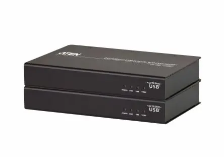 Produktfoto 1 von Aten KVM-Extender USB Verlängerung DVI-D 100 m 9 Anschlüsse 1 1 Displays Cat5e
