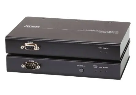 Produktfoto 1 von Aten KVM-Extender USB Verlängerung DVI-D 150 m 13 Anschlüsse 1 1 Displays Cat6