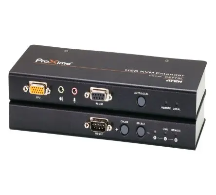 Produktfoto 1 von Aten KVM-Extender USB Verlängerung VGA 300 m 12 Anschlüsse 1 Displays Cat5e