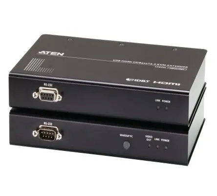 Produktfoto 1 von Aten KVM-Extender USB Verlängerung HDMI 100 m 17 Anschlüsse 1 1 Displays Cat6