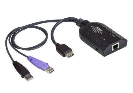 Produktfoto 1 von Aten Adapter, USB Typ A 1 Display, - HDMI, 1920 x 1200 pixel