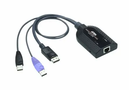 Produktfoto 1 von Aten Adapter, USB Typ A 1 Display, - DisplayPort, 1920 x 1200 pixel
