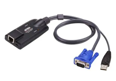 Produktfoto 1 von Aten Adapter, USB Typ A 1 Display, - VGA, 1920 x 1200 pixel