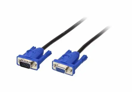 Produktfoto 1 von Aten 2L-2403 VGA-Kabel A VGA / Stecker / Buchse, 3 m Polyvinylchlorid Schwarz