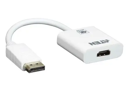 Produktfoto 1 von Aten Adapter 4096 x 2160 pixel, Ausgänge:1, In:DisplayPort, Out:HDMI, 18 cm Kabel