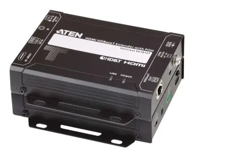 Produktfoto 1 von Aten HDMI Verlängerung HDMI Video-Extender Cat6, 4096 x 2160 pixel Max., 1 Videoanschlüsse, 100 m Erweiterungsdistanz,