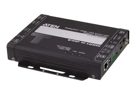Produktfoto 1 von Aten Verlängerung HDMI, VGA, DisplayPort Video-Extender Cat6, 4096 x 2160 pixel Max., 3 Videoanschlüsse, 100 m