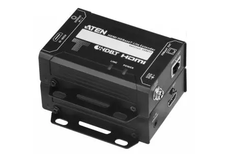 Produktfoto 1 von Aten HDMI Verlängerung HDMI Video-Extender Cat5, 4096 x 2160 pixel Max., 1 Videoanschlüsse, 3 m Erweiterungsdistanz,